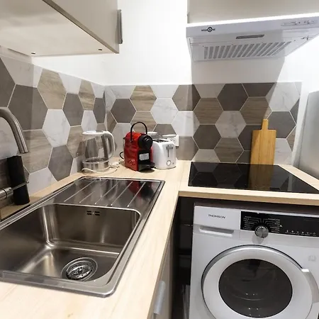 Apartmán Cosy Climatise 1br - Gare De Lyon *